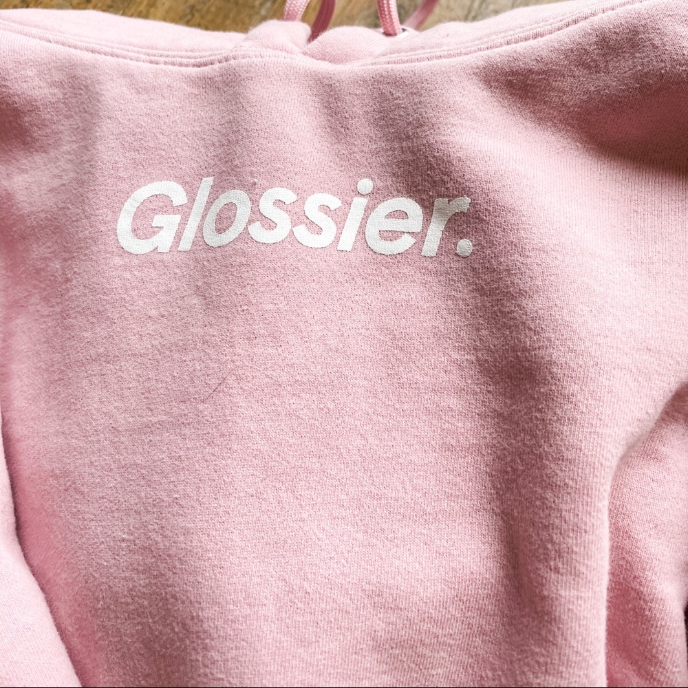 Glossier Pink Hoodie